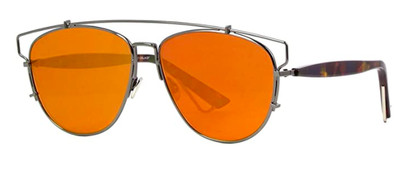 dior technologic cutout aviator sunglasses