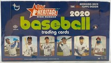 2020 TOPPS HERITAGE HIGH NUMBER BASEBALL HOBBY BOX FACTORY SEALED NEW