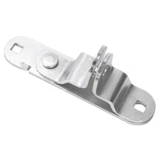 Silvery Trailer Swing Door Cam Bar Lock Hasp Keeper Latch Utility Cargo Enclose