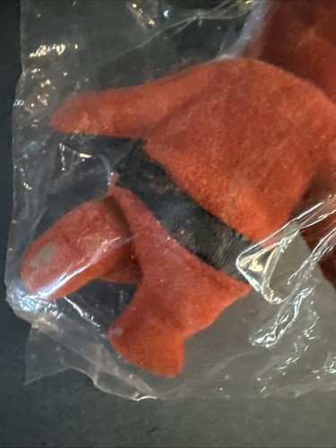 Kresge Kmart Vintage Weihnachtsmann Weihnachtsschmuck Kunststoff beflockt Neu in Verpackung Neu aus altem Lagerbestand cool - Bild 13 von 18