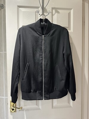 lightweight bomber uniqlo bomber jacket black