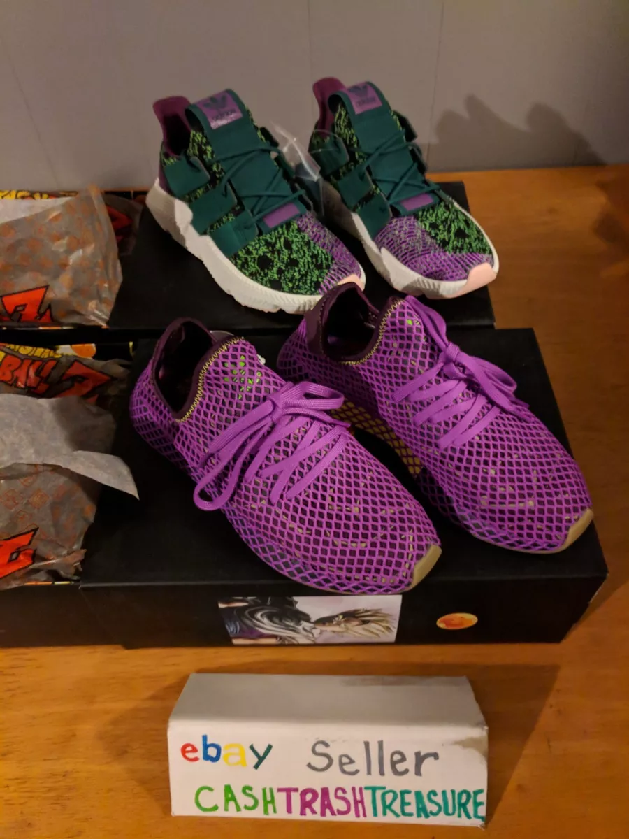 Ezel Geven liter Adidas Original × Dragon Ball Z PROPHERE Cell &amp; DEERUPT Gohan Pack SIZE  8.5 NIB | eBay