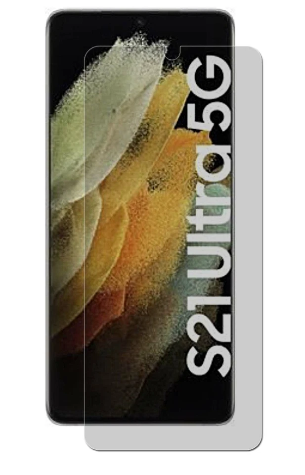 MAONI 1x Premium Panzerfolie für Samsung Galaxy S21 Ultra 5G Antishock Schutzfolie Pan