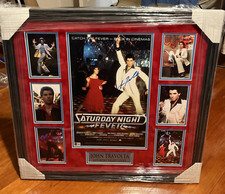 John Travolta autograph 25 X 27&rdquo; Professionally Framed Beckett
