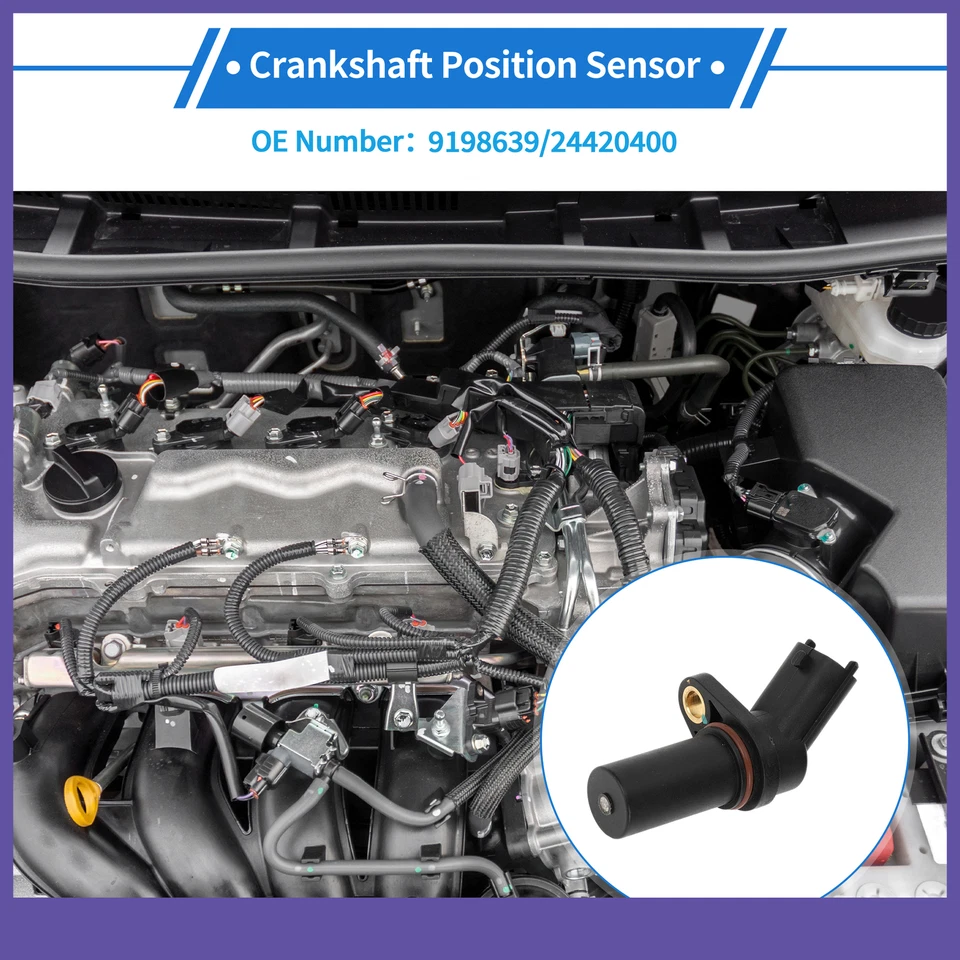 Sensor de posición del cigüeñal personalizado único para Saturn Vue 3,0 L 2002-2003 Foto 2 de 4