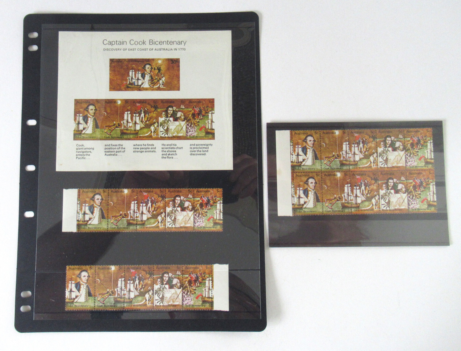 COLLECTION OF FDC's & MNH STAMPS AUSTRALIA 1970 CAPTAIN COOK BICENTENARY eBay