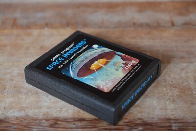 Atari 2600 Space Invaders Cartridge Tested Works 100%