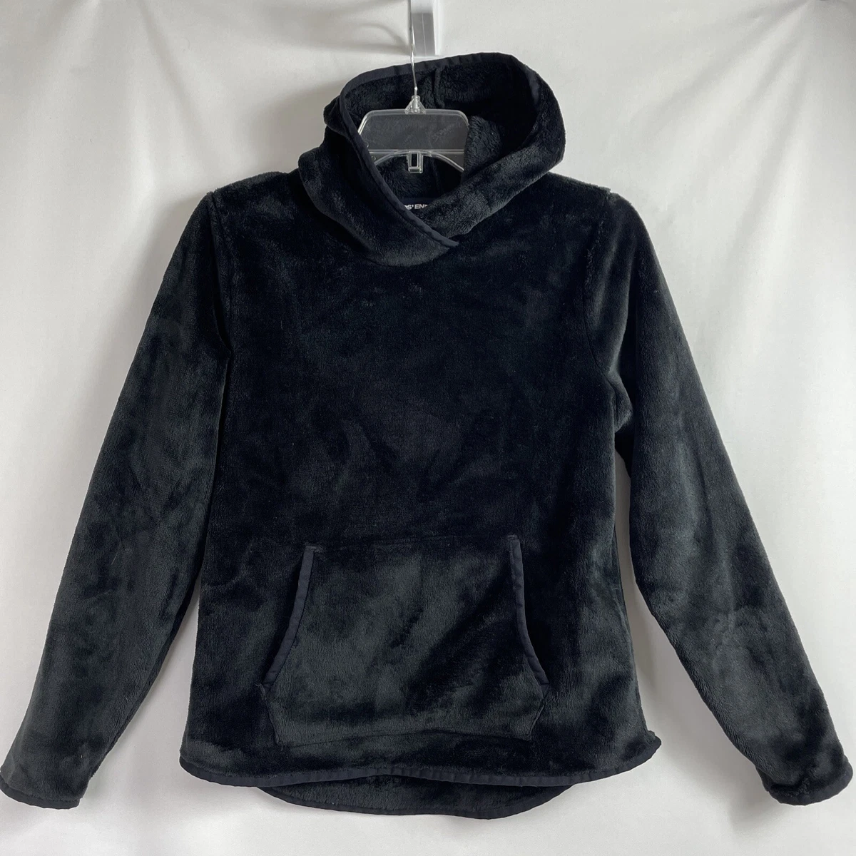 Lands end fleece hoodie hotsell