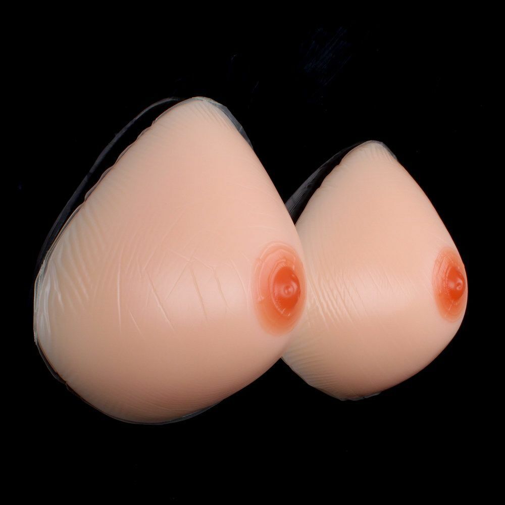 Triangle Concave Silicone Breast Forms Mastectomy Fake Boobs