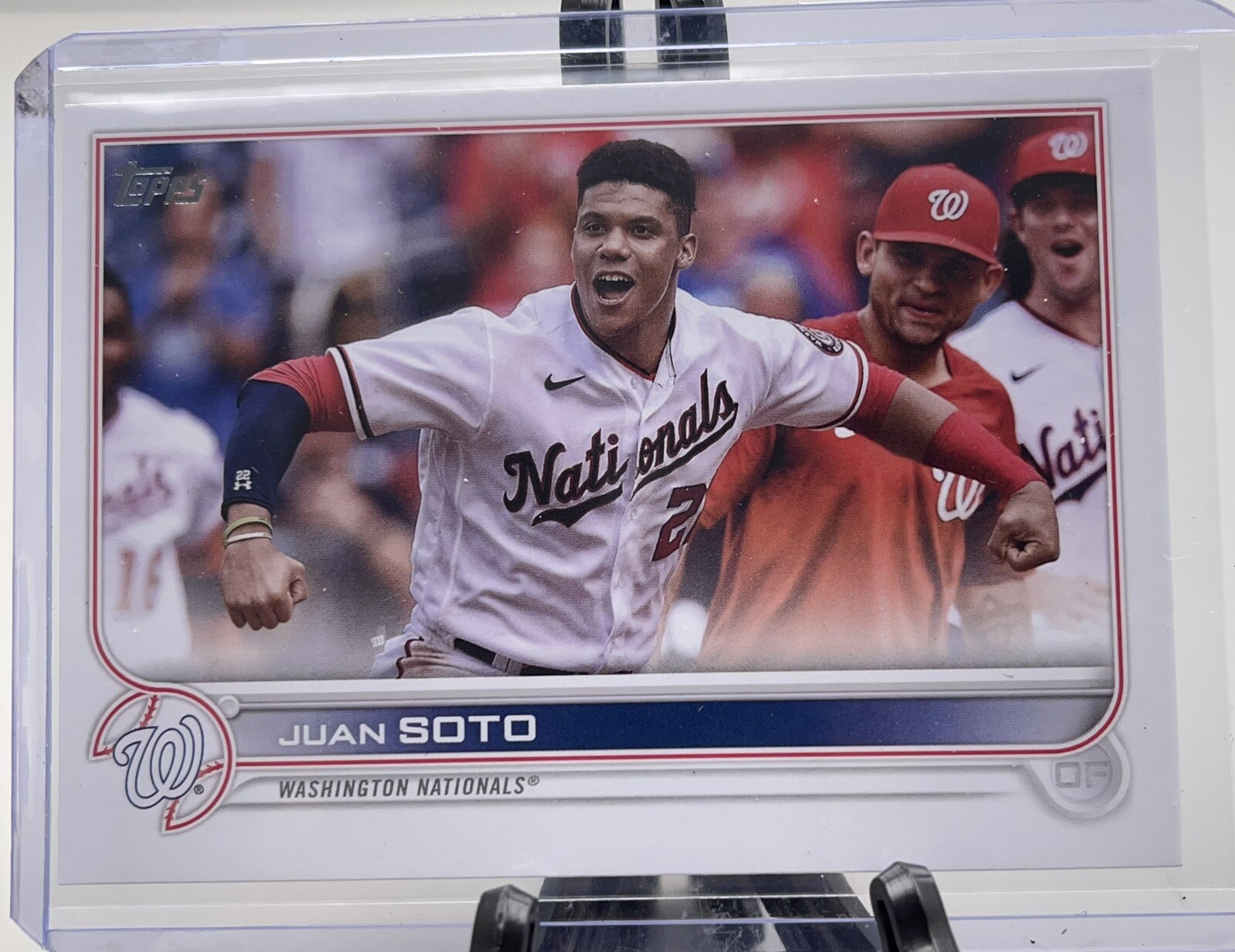 2022 Topps Series 1 Juan Soto Photo Variation SP #150 Nationals