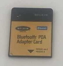 Belkin Bluetooth PDA CF PC PCMCIA Adapter Card F8T020 Only