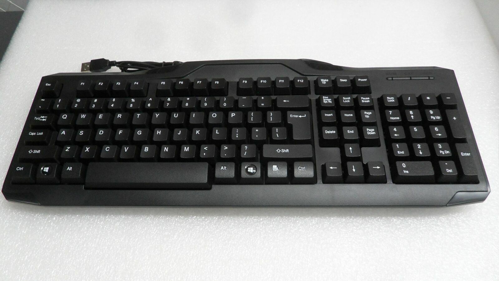 iMicro 107-Key USB Wired English Keyboard, Black KB-IMK9 | eBay