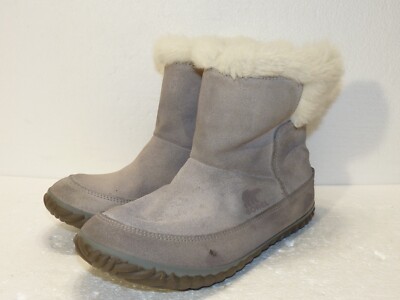 Sorel snow boots size 6 in color grey s-l400.jpg main image 3