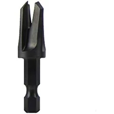 Snappy Tools 1/4 Inch Tapered Plug Cutter (1/4 Inch Quick Change Shank) #40316