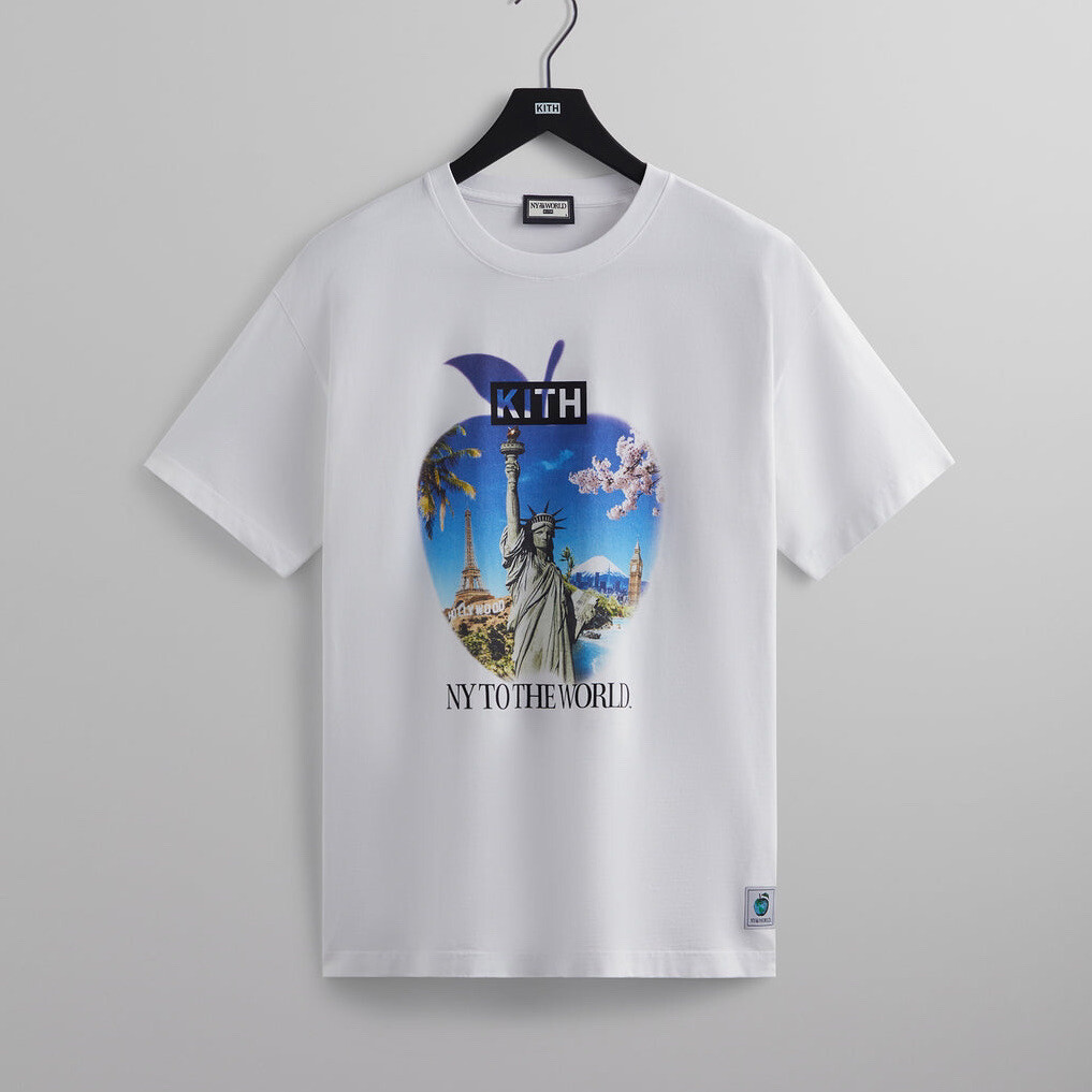 Kith New York to the World Vintage White XL Tee Monday Program