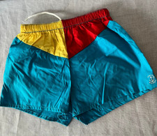 VINTAGE 80s mens SWIMWEAR short shorts S AQUA SPORT CANADA nos