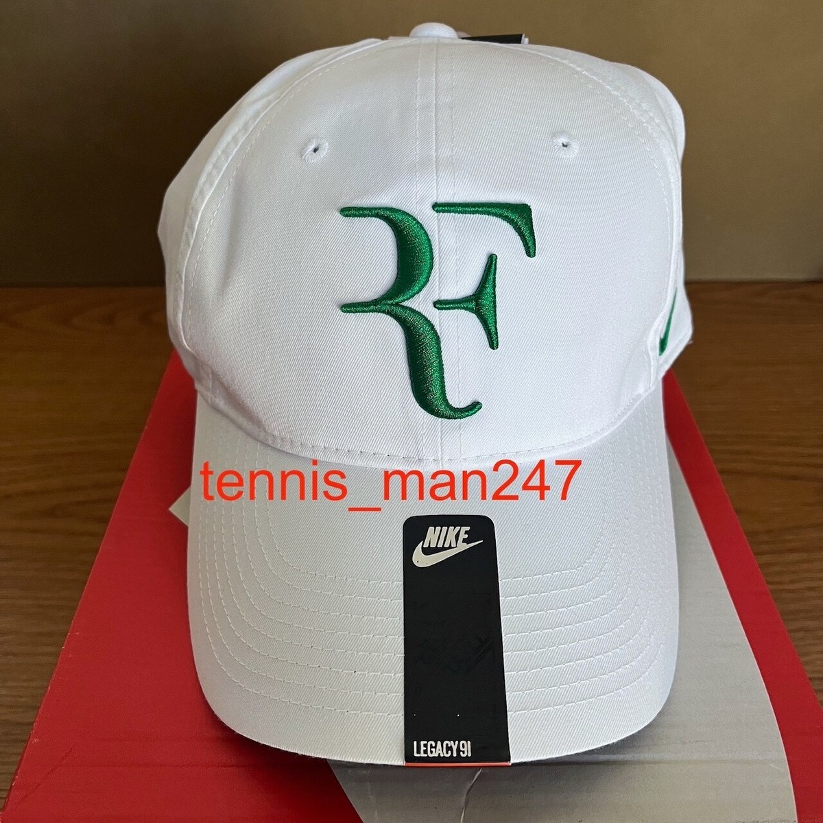 【希少】Nike ナイキ RFキャップ フェデラー ウィンブルドン5連覇記念 希少】Nike ナイキ RFキャップ フェデラー ウィンブルドン5連覇記念