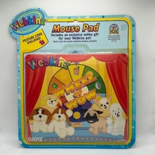 🖱️ NEW Webkinz Mouse Pad 8 x 9" - Includes Unused Code for Wheel of Wow! 🎡