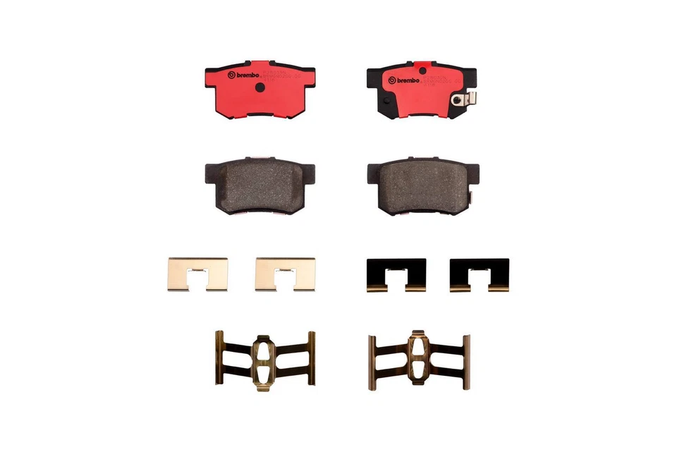 Brembo P28039N Ceramic Rear Disc Brake Pad Set for 2007-2012 Acura RDX — 第 2/4 张图片