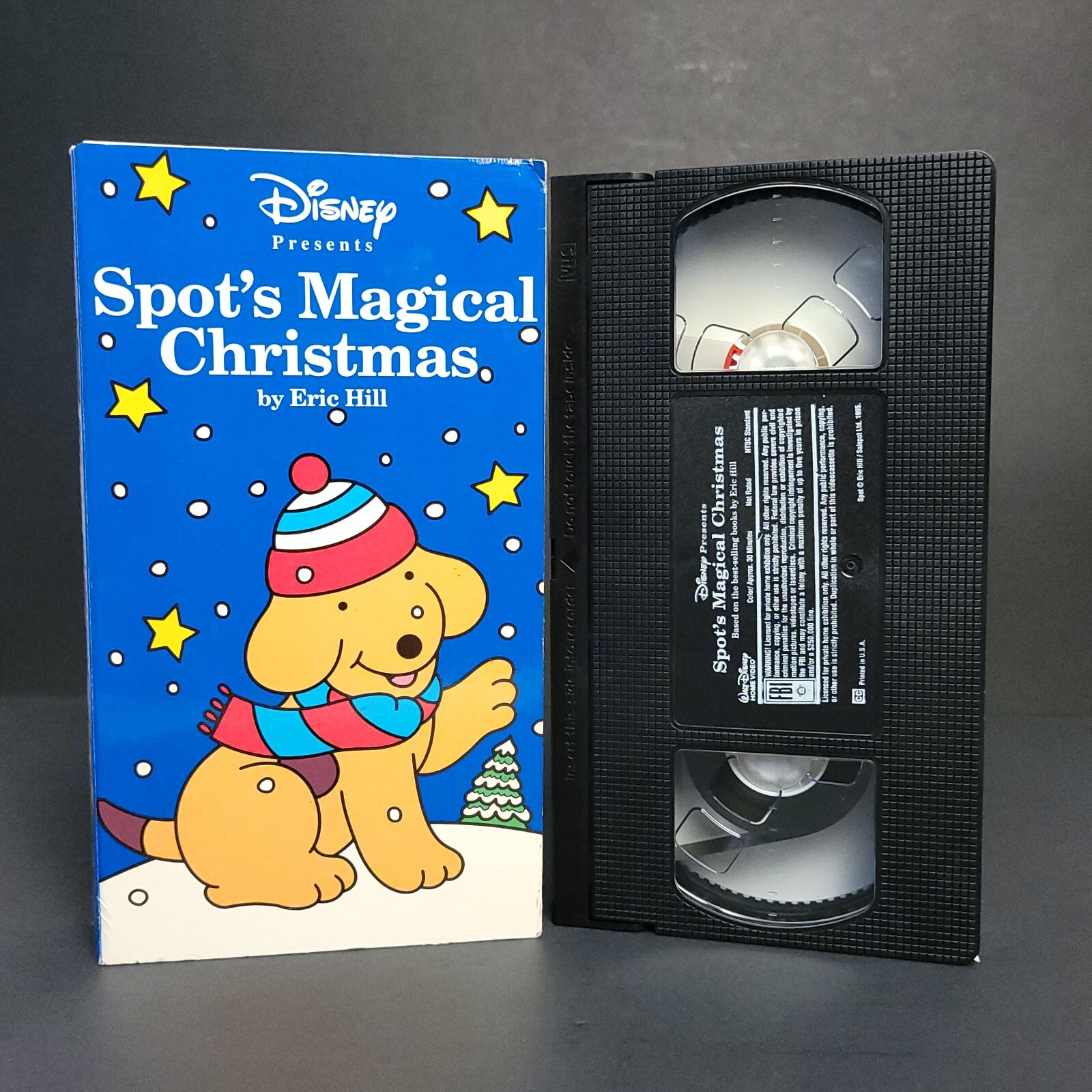 Spot's Magical Christmas VHS 1995 Film Classic Vintage Disney Movie