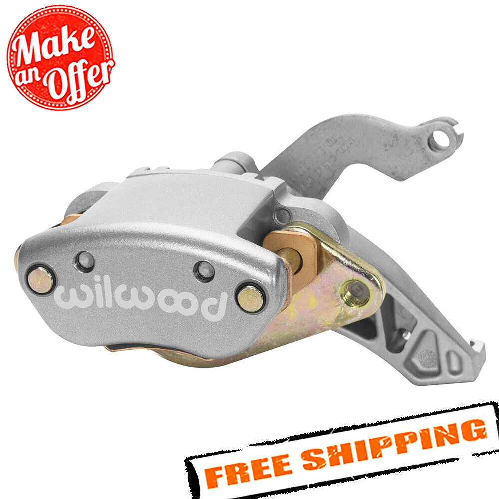 Wilwood Caliper-MC4 Mechanical-R/H - Silver No Logo 1.19in Piston .81in Disc