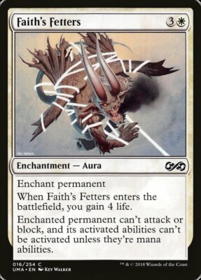 Magic MTG Tradingcard Ultimate Masters 2018 Faith's Fetters 16/254