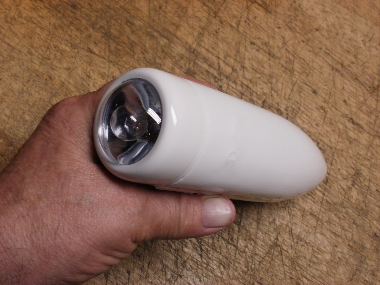 Postwar Schwinn Approved Torpedo Bicycle Light Hollywood Typhoon