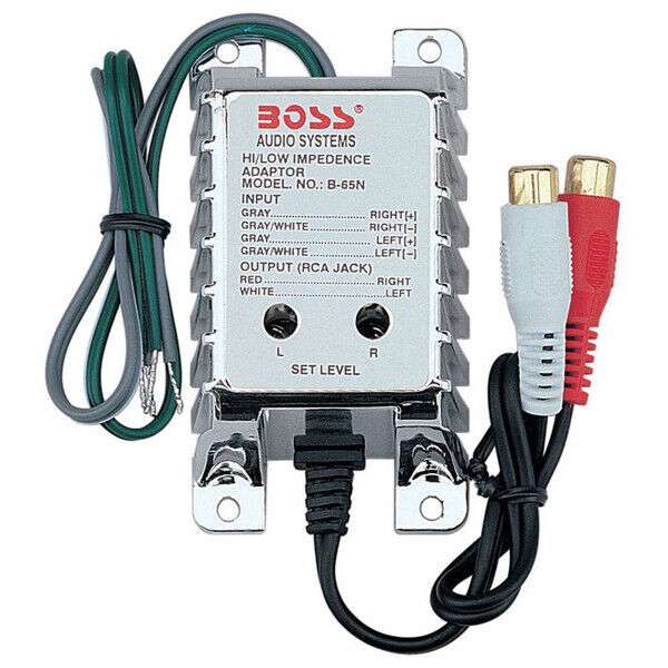 BOSS Audio Systems B65N High Level to RCA Converter for Car Sound Systems