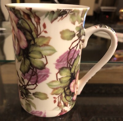 Kaffeebecher China Bone Leonardo Collection Design In England! Florales Motiv !