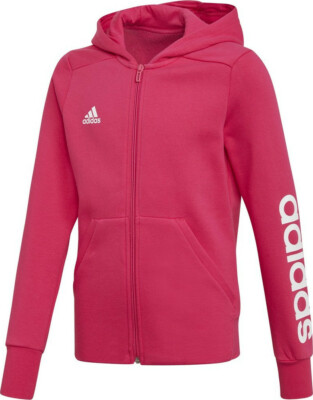 ADIDAS Essentials 3-Stripes YG Linear Hoodie DJ1313 Girls 164 (13-14) NEW & TAGS