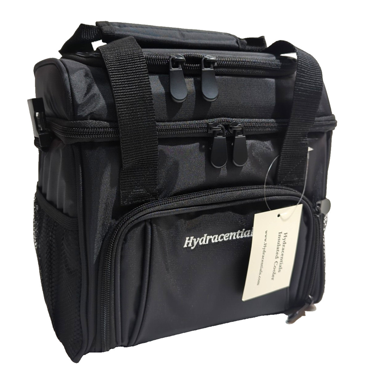 Insulated Lunch Bag Adult Lunch Box Men Women Black 10x7 Work School New