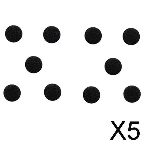 5X 10 Pieces Foam Ear Pad Cover Earphone Earbud Antislip for