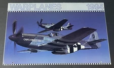 War Planes 1994 Calendar (Paul Oxman Publishing) Warhawk, Invader, Avenger