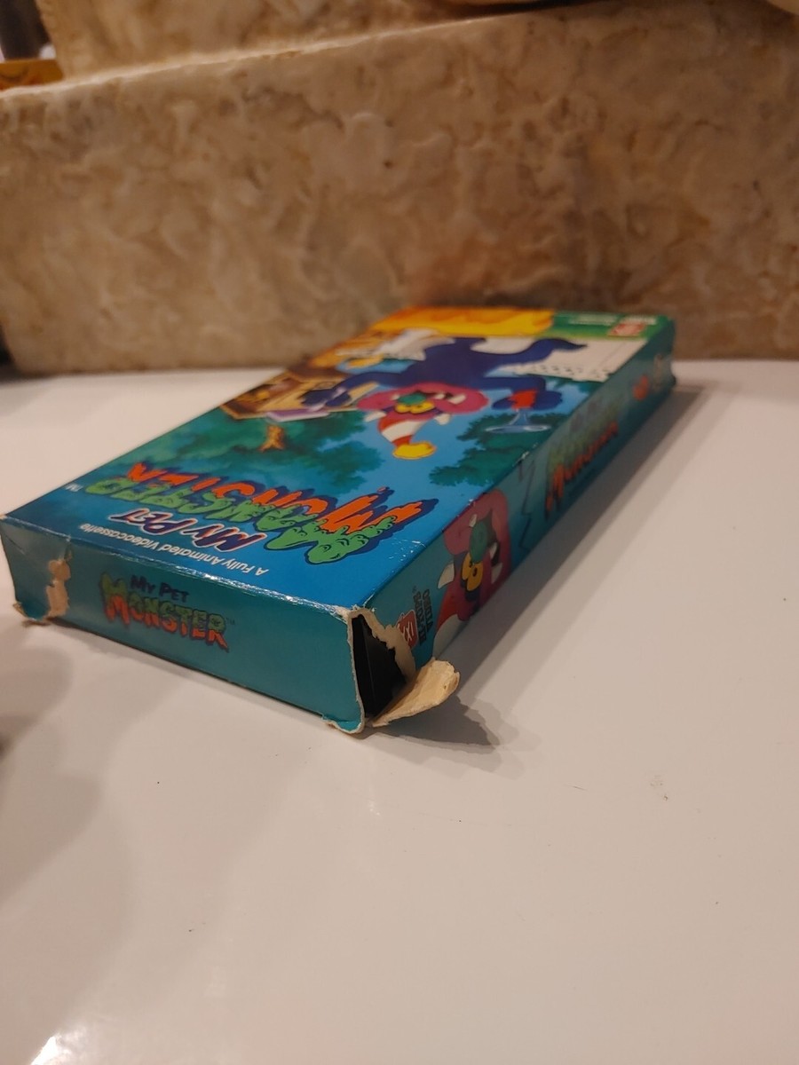 My Pet Monster Rare Animation Cartoon HTF Vol 6 1989 Hi-tops Video