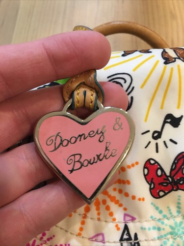 Disney Parks Dooney & Bourke Sketch Character Drawstring Mini Backpack Logo HTF - Picture 8 of 24