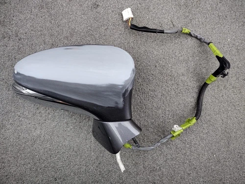 13-17 Lexus LS. Used OEM side mirror without glass, RH passenger side