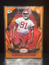 Panini Certified 2018 Derrick Nnadi Mirror Orange Rookie /225 Chiefs