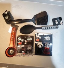 New Disney Mickey Mouse kitchen 5 pcs Set spatula, serving spoon, scooper clips