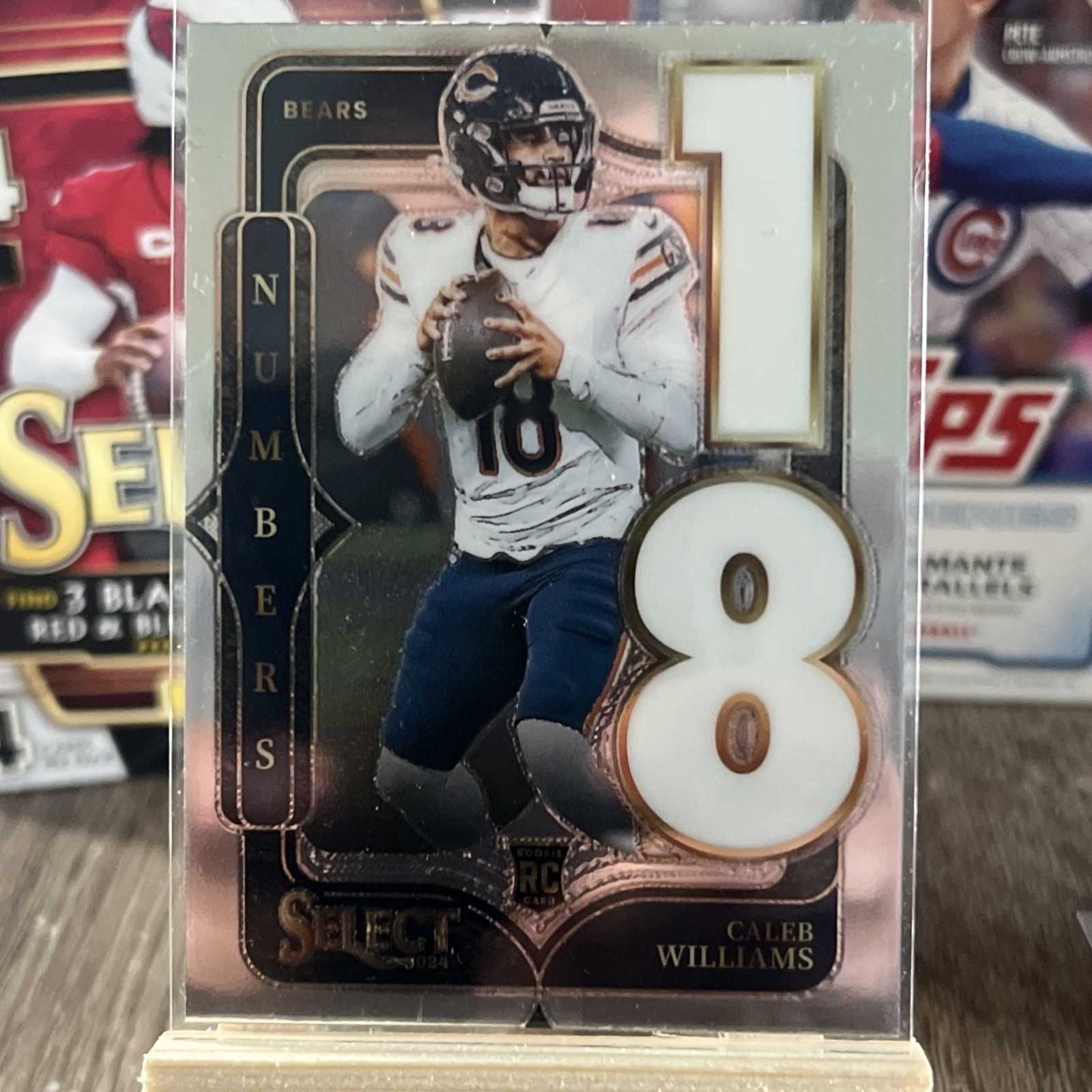 2024 Panini Select - Select Numbers Caleb Williams #19 (RC)