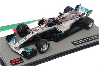 Altaya 1/43 Scale 6324 - Mercedes AMG F1 W09 Spanish GP 2018 Lewis