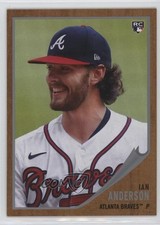 2021 Topps Archives 1962 Topps Silver 75/99 Ian Anderson #81 0ji1