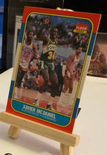 1986-87 Fleer - Xavier McDaniel #72 (RC) ROOKIE MINT