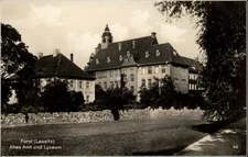 RPPC Forst Lausitz Alles Amt und Lyzeum vintage postcard k667