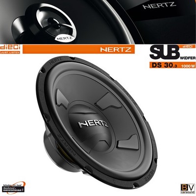Subwoofer Hertz Dieci DS 30.3 30cm 12'' 300mm 4 Ohm 250 WRMS 91dB passiv 28-300Hz