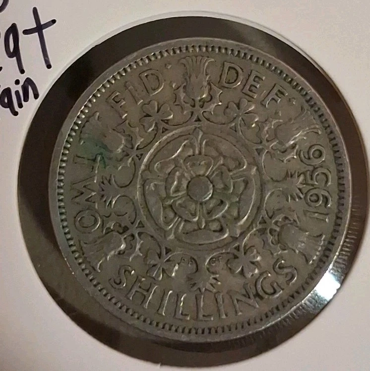 1956 英国弗罗林和两先令| eBay
