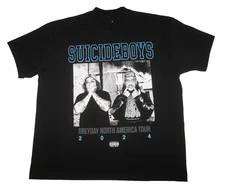 $uicideboy$ G59 Greyday North American Official Tour Shirt Men's XXL