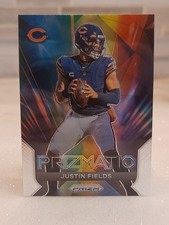 2023 Panini Prizm Prizmatic #3 Justin Fields Chicago Bears 