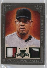 2015 Diamond Kings Studio Portraits Materials Green Framed 5/5 Jose Abreu 0qo1