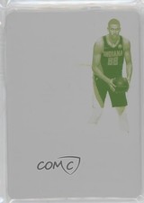 2019-20 Flawless Vertical Patch Auto Printing Plate Yellow 1/1 Goga Bitadze s3g