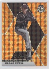 2021 Panini Mosaic Reactive Orange Mosaic Prizm Blake Snell #37 0ey2